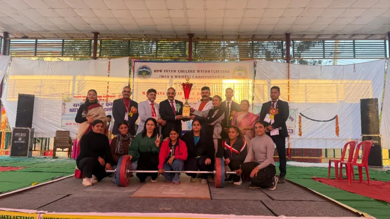 Overall Champion HPU Inter College Championship (Men & Women) 2025-26